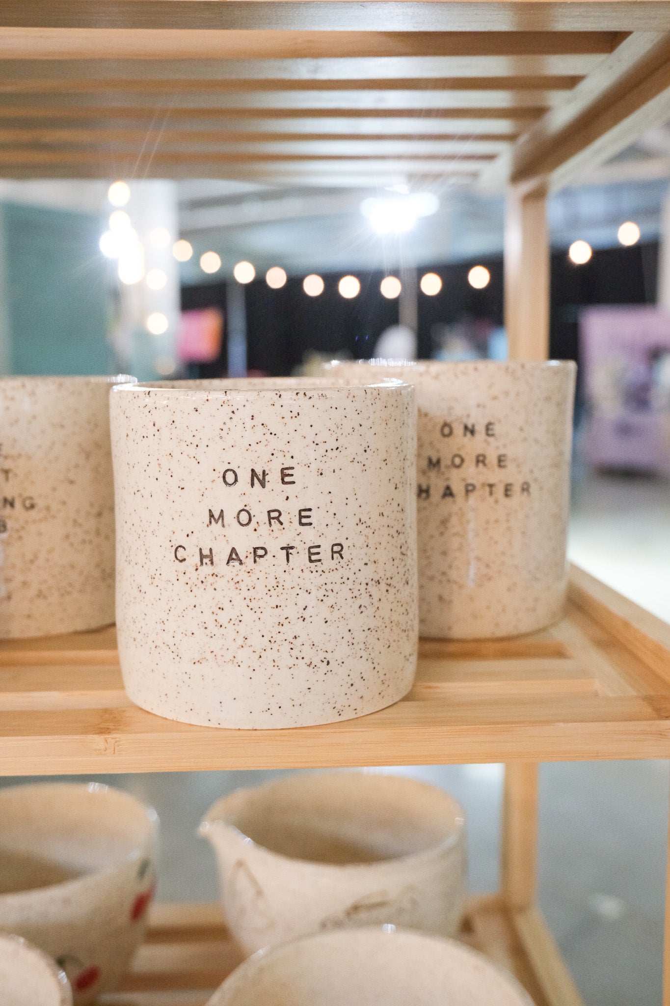 pre-order 'one more chapter' dimple cup
