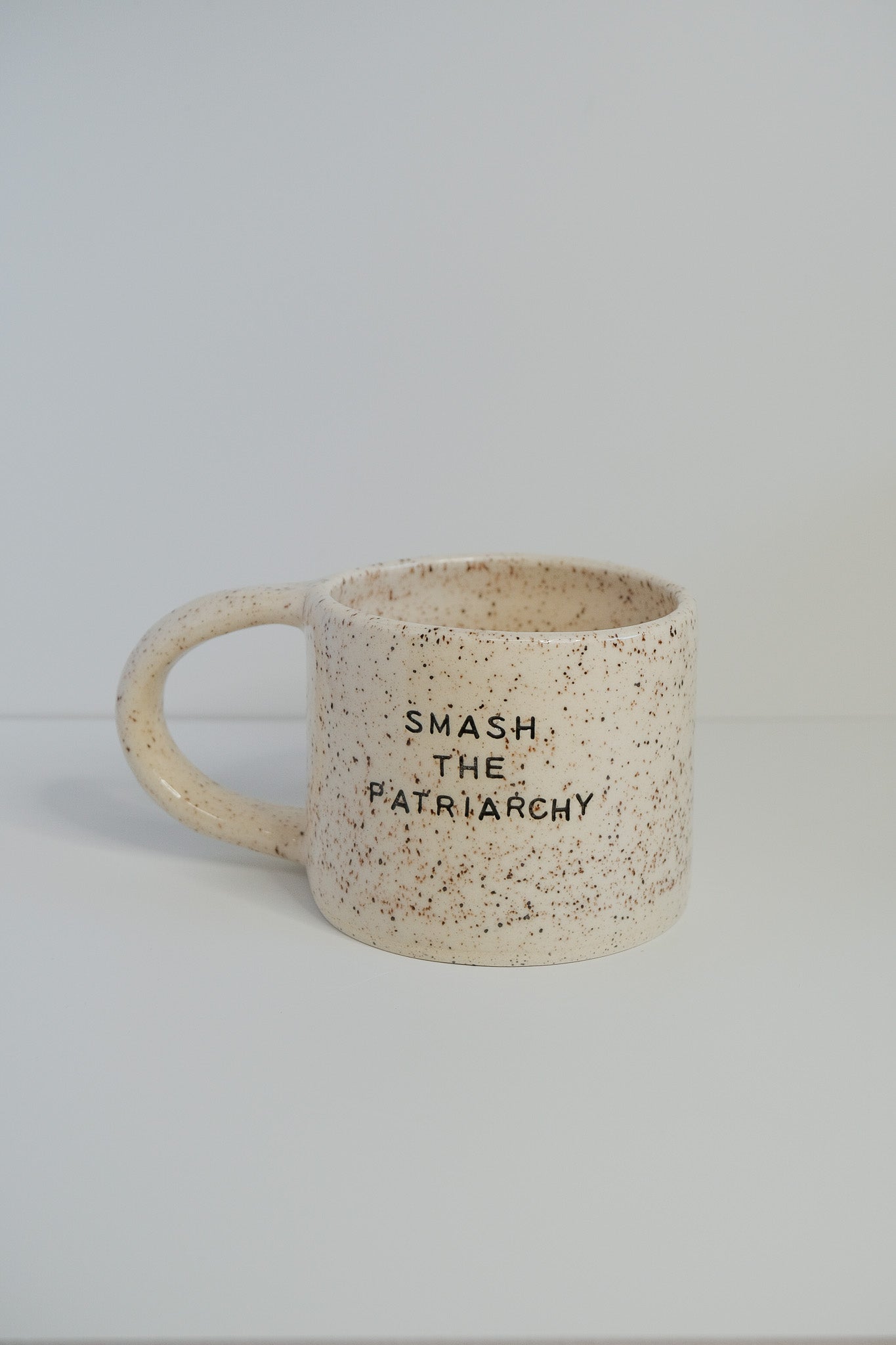 'smash the patriarchy' mini mug