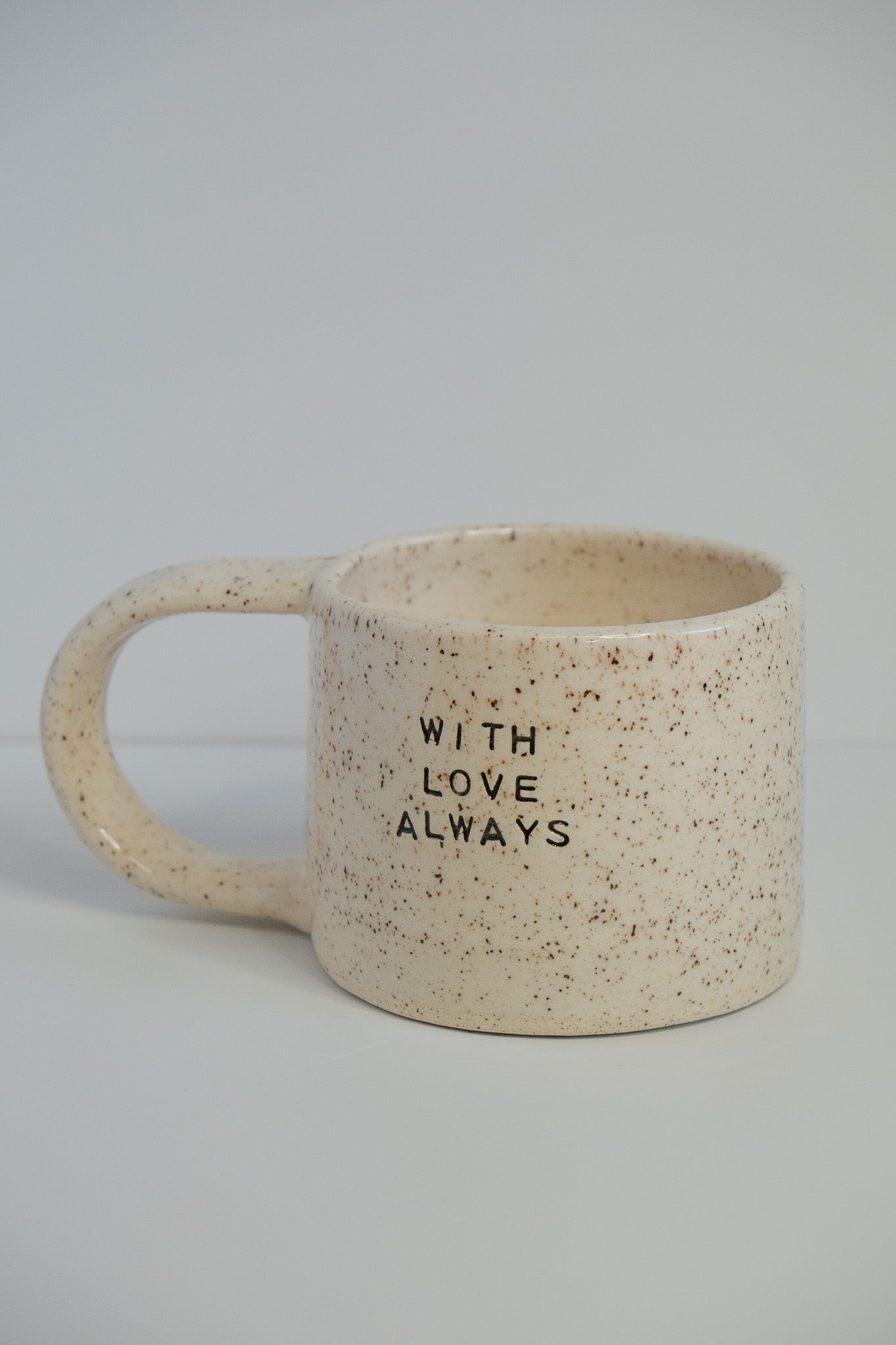 'with love always' mini mug