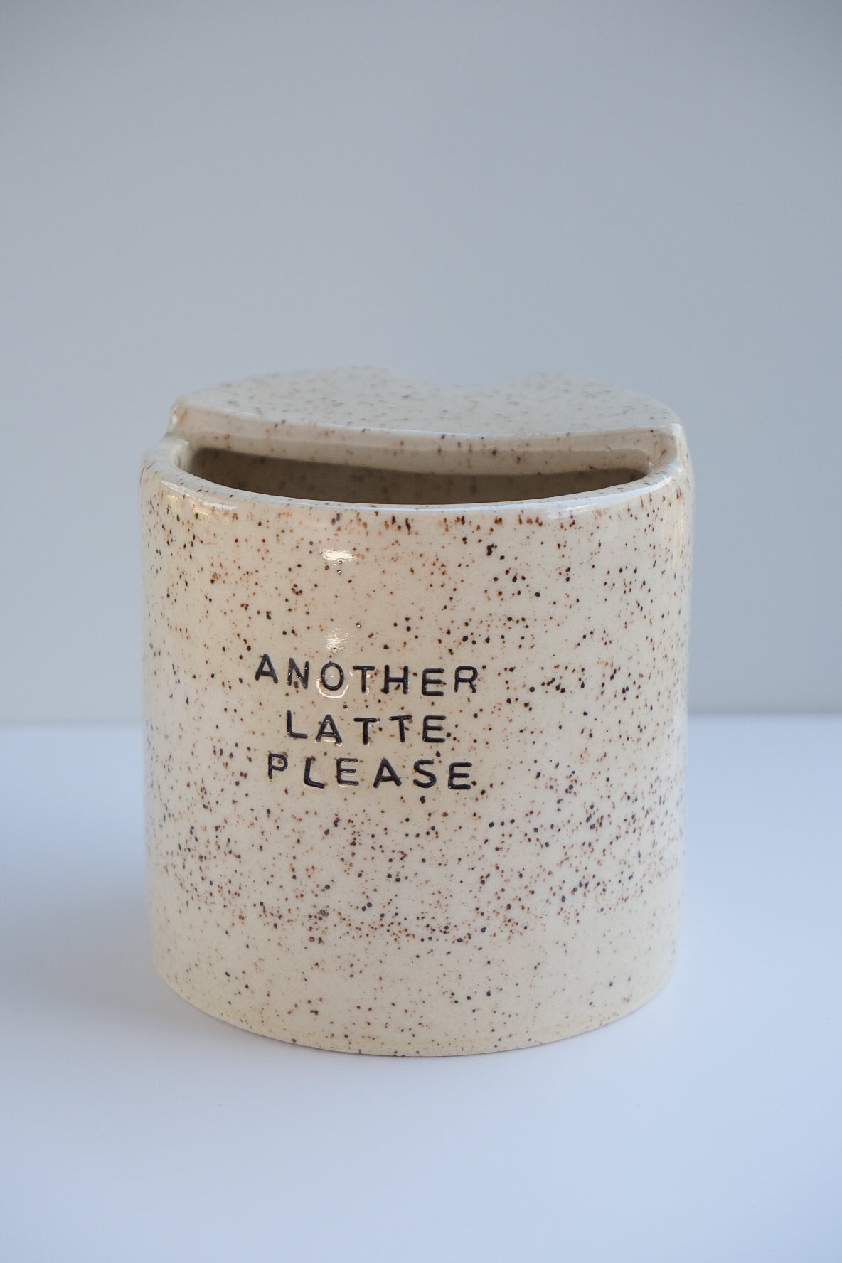 ‘another latte please’ travel tumbler