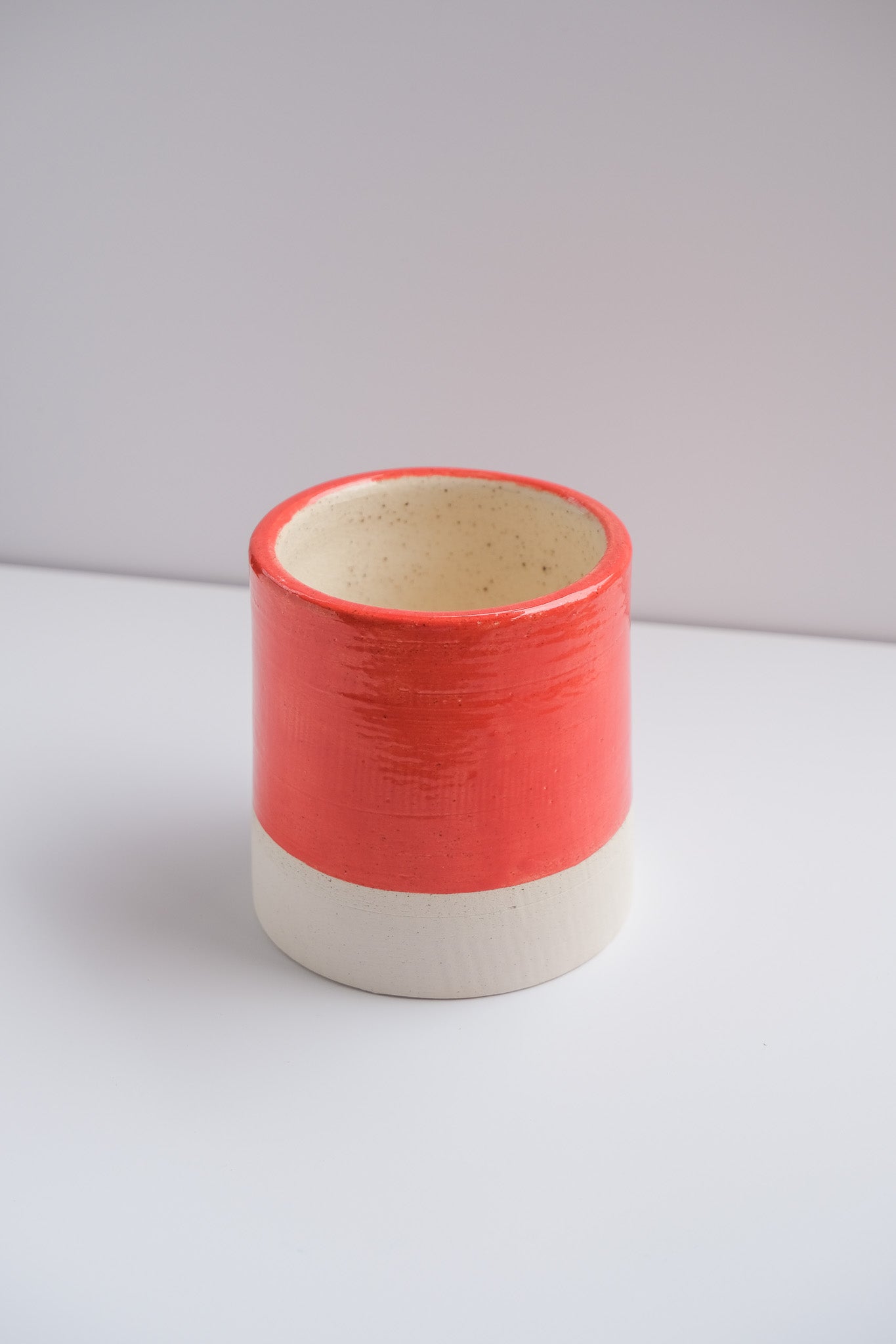 sale red mini vase