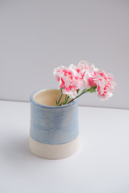 sale blue mini vase