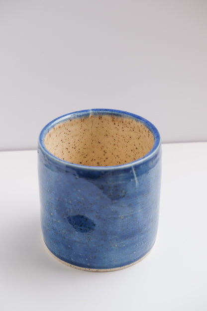 sale dark blue dimple cup