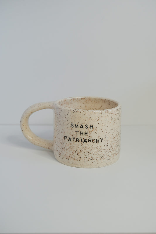 'smash the patriarchy' mini mug