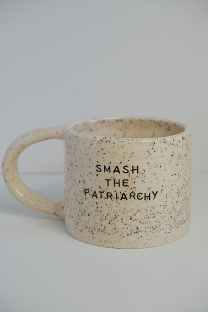 'smash the patriarchy' mini mug